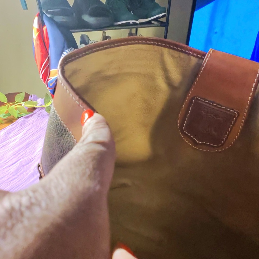 Celine Macadam Brown Tote - Picture 4 of 14